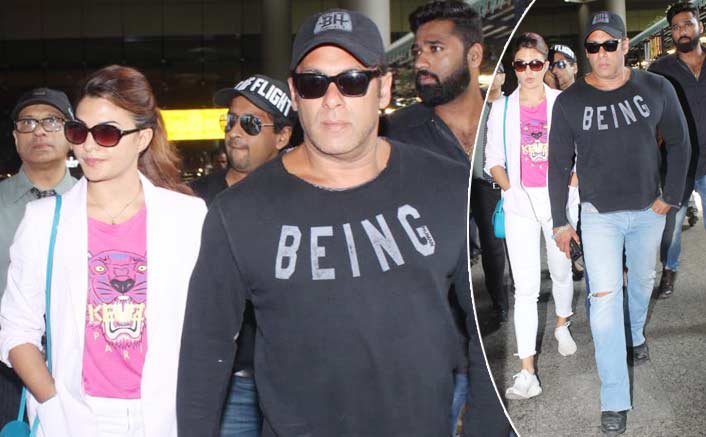 Celeb Spotting: Salman Khan, Jacqueline Fernandez