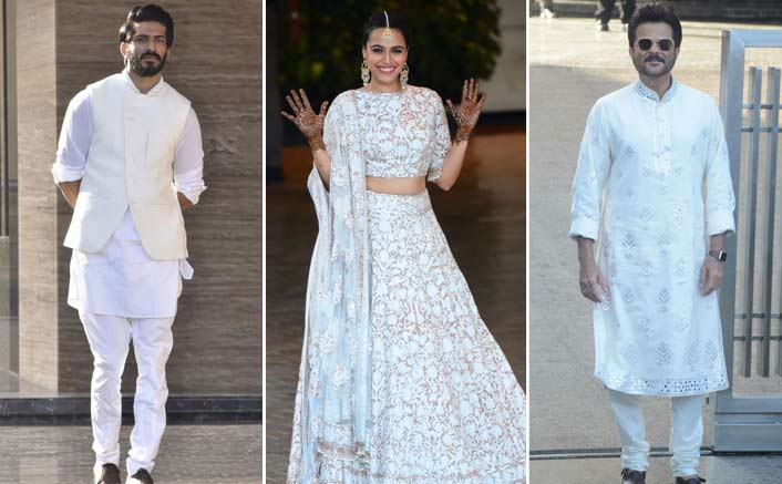 Sonam Kapoor celebrates sangeet in shades of white