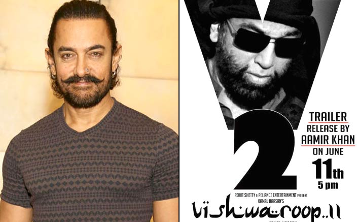 Aamir to launch trailer of Kamal Haasan's 'Vishwaroop 2'