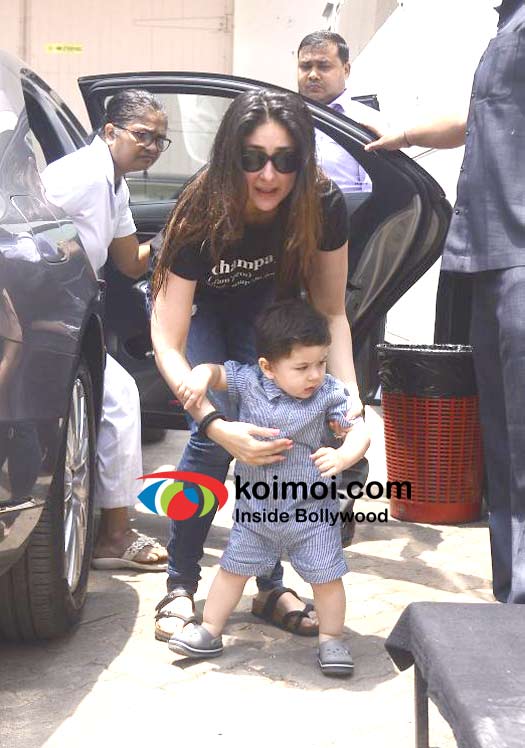 Kareena Kapoor Khan with Taimur Ali Khan