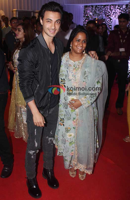 Arpita Khan and Aayush Sharma 