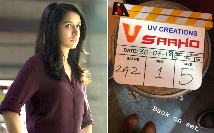 Shraddha Kapoor begind shooting for next schedule of Saaho