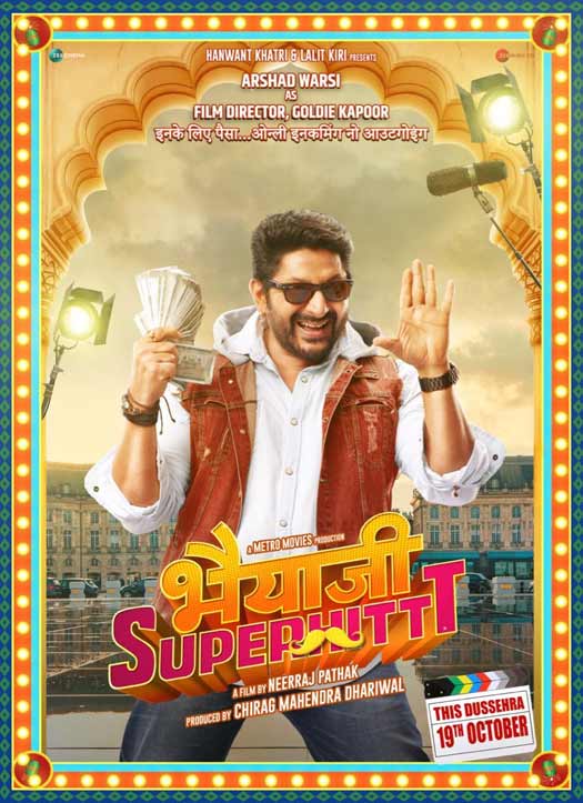 Arshad Warsi’s look from Bhaiaji Superhit Released
