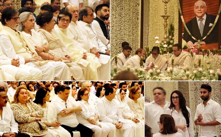 Bollywood celebs attend Rajan Nanda's prayer meet