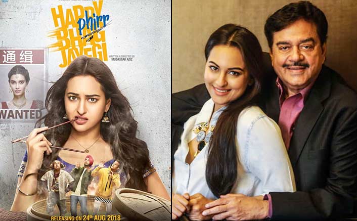 Father looking forward to watching 'Happy Phir Bhag Jayegi': Sonakshi
