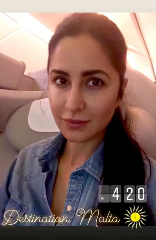 Katrina Kaif heads to Malta to kickstart Salman Khan starrer Bharat