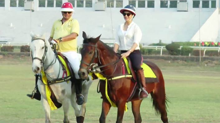Jacqueline Fernandez - Fencing & Horse Riding