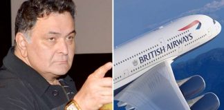 Rishi Kapoor calls British Airways 'racist'