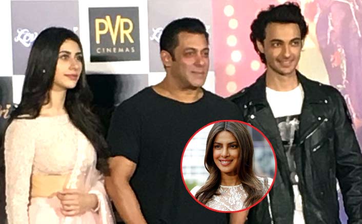 Salman Khan Reacts On Priyanka Chopra’s Exit From Bharat At The LoveRatri Trailer Launch!