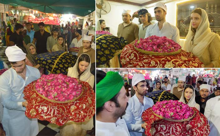 Team Laila Majnu visits Ajmer Dargah