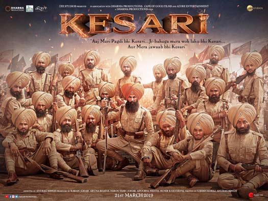 Akshay Kumar unveils 'Kesari' first poster