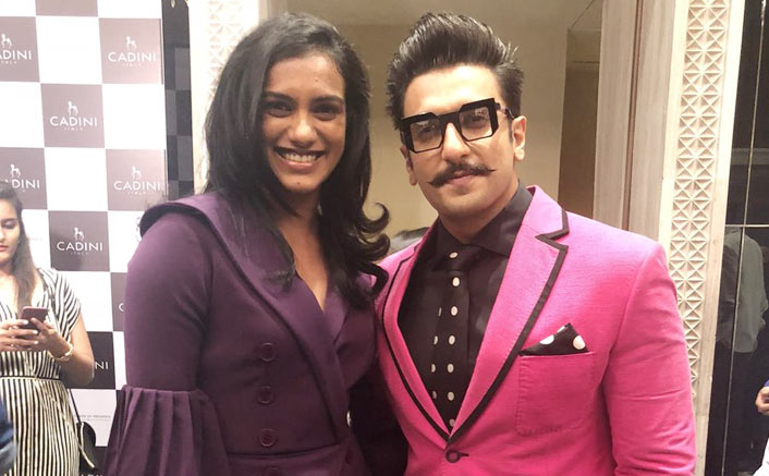 Ranveer has 'fan moment' on meeting P.V. Sindhu