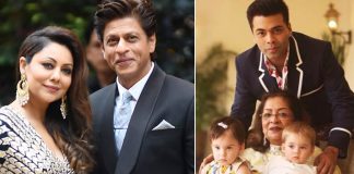 SRK, Gauri are Godparents to KJo's kids