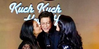20 Years Of Kuch Kuch Hota Hai: Kajol And Rani Mukerji KISSES Shah Rukh Khan