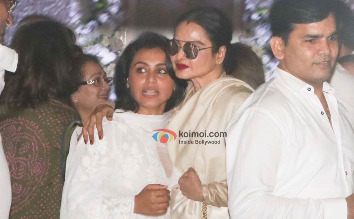 Amitabh Bachchan, Asha Bhosle, Rekha & Others B-Town Celebs Attend Krishna Raj Kapoor's Prayer Meet