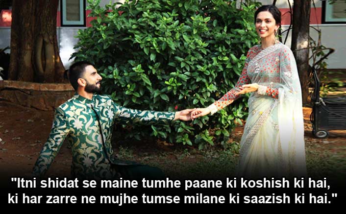 Deepika Padukone & Ranveer Singh Wedding: These Bollywood Dialogues Aptly Describe Their Love Life!