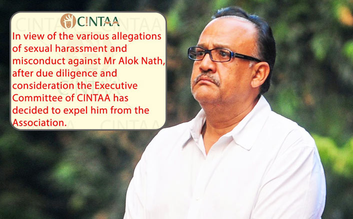 Actor Alok Nath expelled from CINTAA over sexual harassment allegation