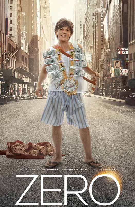Ahead of the trailer, Zero poster intrigues the audience on Shah Rukh Khan's birthday