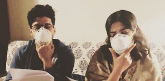 Farhan, Priyanka beat Delhi pollution with masks