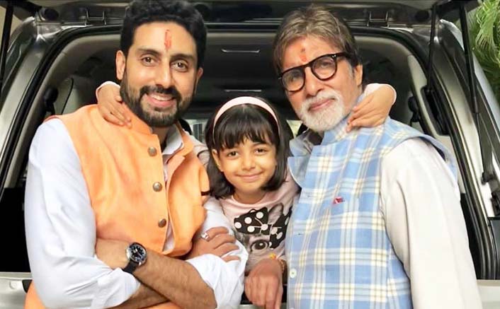 Live happy, live with pride: Big B wishes Aaradhya on birthday