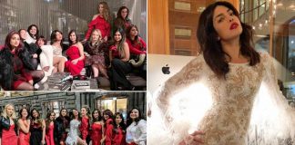 Priyanka celebrates bachelorette party with bride brigade