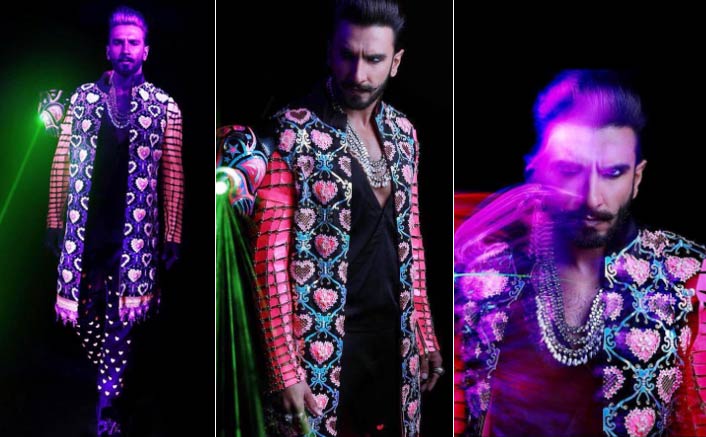 Ranveer Singh flaunts Manish Arora design for celebratory dinner