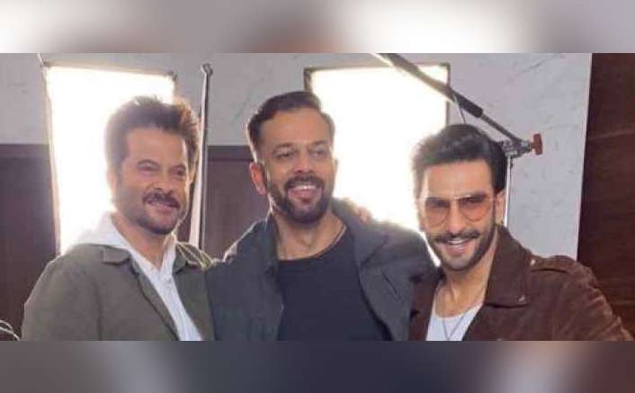 Here's All About Ranveer Singh, Anil Kapoor & Rohit Shetty's Impromptu Meet Up!