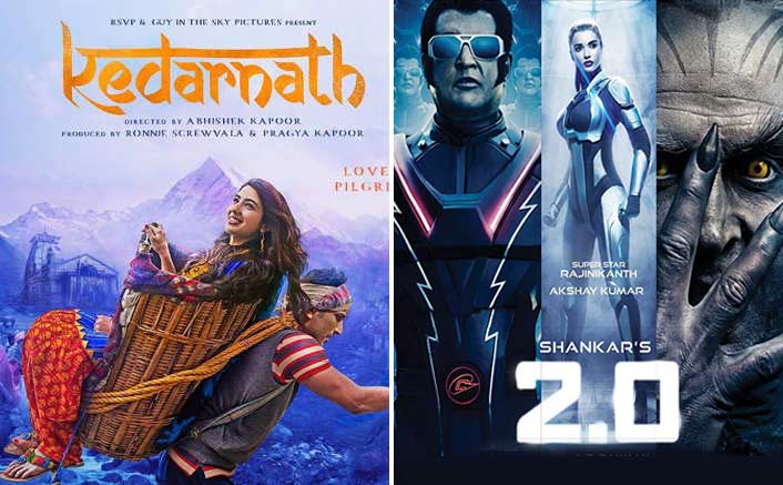 Box Office - Kedarnath and 2.0 [Hindi] keep the footfalls going on Tuesday