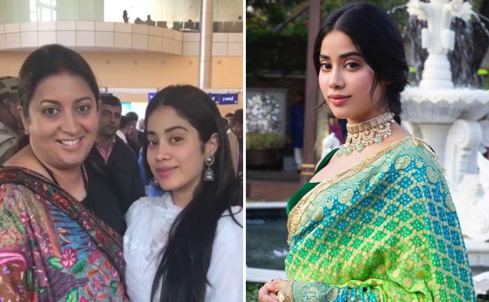 Janhvi Kapoor calls Smriti Irani 'aunty'