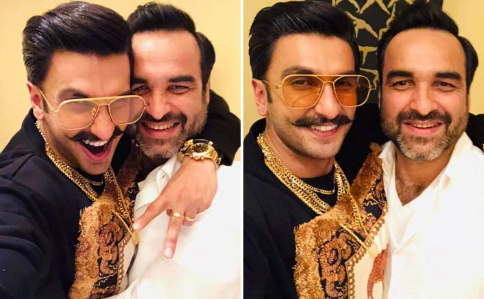 Ranveer Singh and Pankaj Tripathi shares mutual fondness and admiration for each other. And these pictures are a proof!