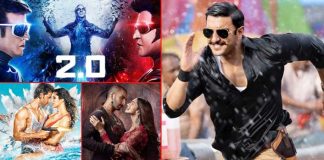 Box Office - Simmba has a fantastic second weekend, goes past 2.0 (Hindi), Bang Bang and Bajirao Mastani
