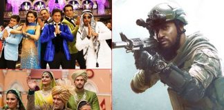 ox Office - Uri - The Surgical Strike edges past Shah Rukh Khan's Happy New Year lifetime, set to surpass Salman Khan's Prem Ratan Dhan Payo today