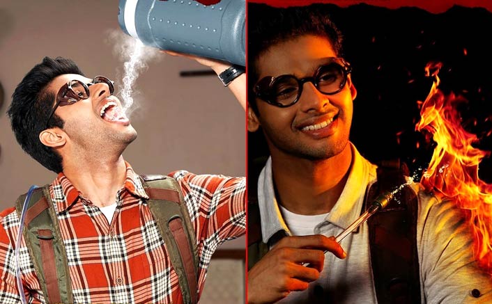 Abhimanyu Dassani plays with fire and water in Mard Ko Dard Nahi Hota