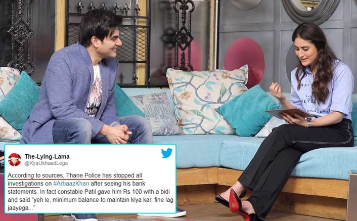 Twitterati Laughs About Arbaaz Khan's 'Empty Bank Account' Post IPL Scam & His Response To It Is HILARIOUS!