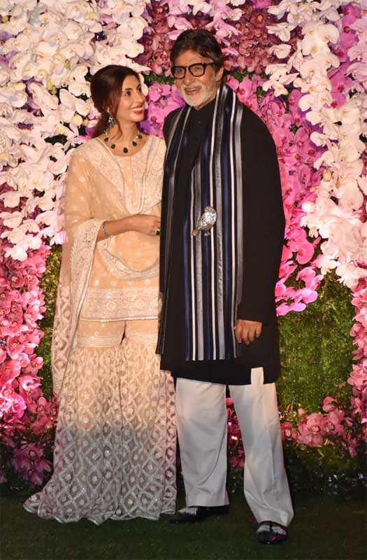 Film celebs galore at Akash, Shloka Ambani's wedding party