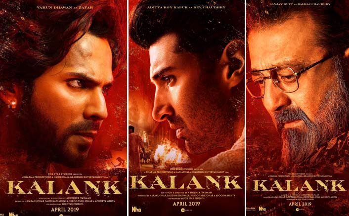 Kalank Posters: Varun Dhawan OR Aditya Roy Kapur OR Sanjay Dutt – Your Favourite Pick?