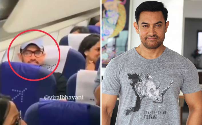 A Humble Perfectionist! Aamir Khan Travels In Economy Class & Its Video Is Storming The Internet!