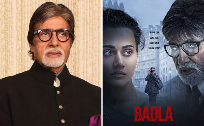 Amitabh Bachchan upset 'Badla' has been neglected