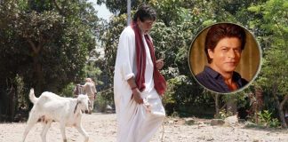 Big B 'walks' goat after Twitter banter with SRK