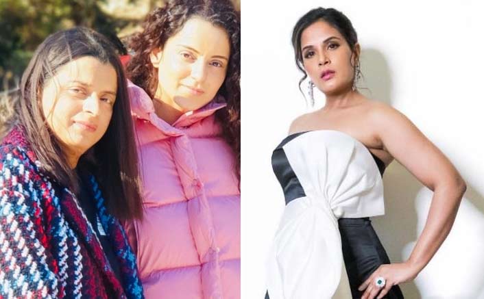 After Hrithik Roshan, Kangana Ranaut's Sister Rangoli Hits At Richa Chadha; Calls Her "Movie Mafia A** Lickers"