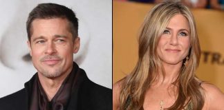 Brad Pitt laughs off claims he's dating Aniston