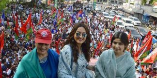 Joined mother's rally as a daughter: Sonakshi Sinha
