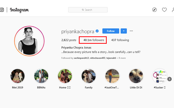 Priyanka Chopra's Instagram family grows over 40 mn