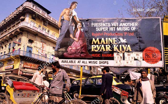 #ThrowbackThursday: When Makers Of Salman Khan's Maine Pyar Kiya Put Up A Hoarding 2 Months Before Its Release