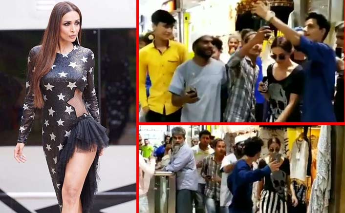VIRAL VIDEO: Malaika Arora Gets Mobbed By The Selfie Hunters