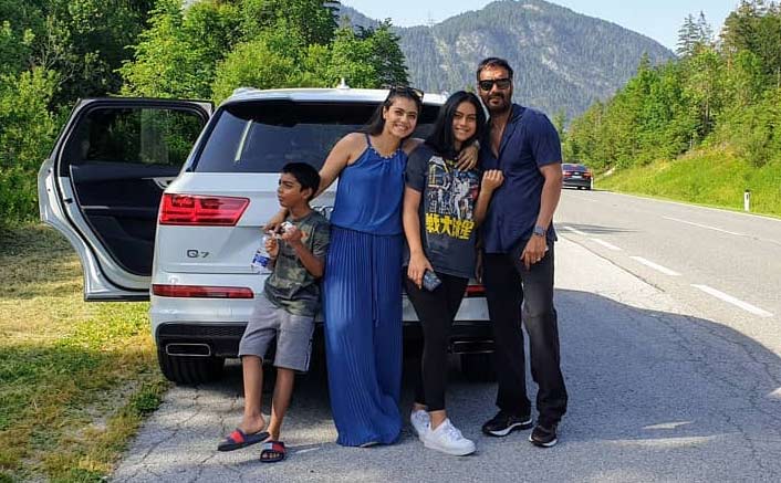 A Picture Worth Million Smiles- Kajol And Ajay Devgan Go On A Road Trip Together!