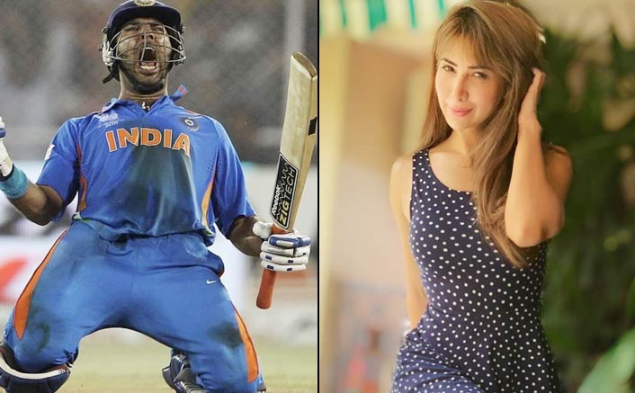 A ‘standing ovation' from Kim Sharma for Yuvraj Singh
