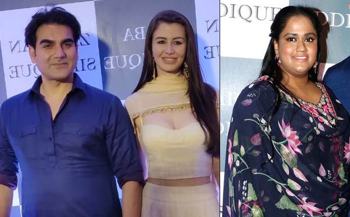 Arpita Khan Sharma Tells Arbaaz Khan's Girlfriend To Cover Her Neckline At Baba Siddiqui's Iftaar Party, Watch Video