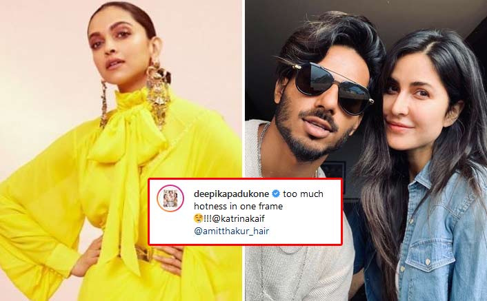 Deepika finds 'too much hotness' in Katrina's picture