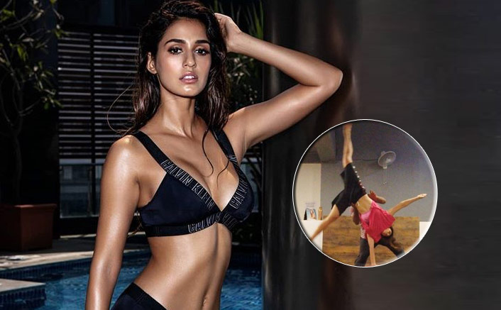 Disha Patani does perfect cartwheel with one hand